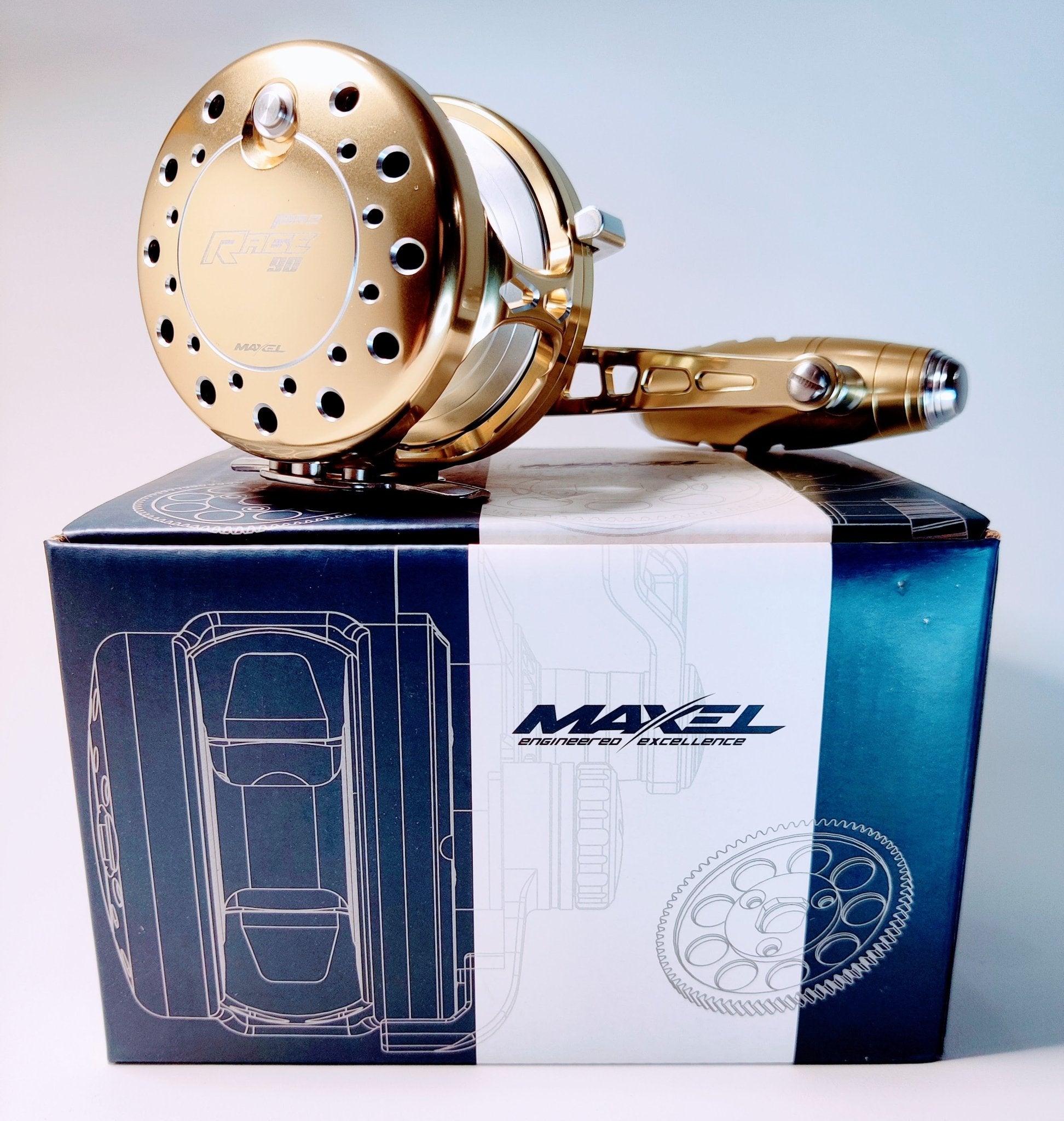 Maxel Rage Pro 90 Reel (RH) - FLASH SALE_Fishing Reel_SPJigging.com