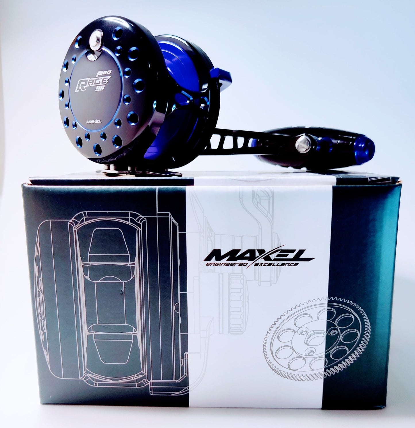Maxel Rage Pro 90 Reel (RH) - FLASH SALE_Fishing Reel_SPJigging.com