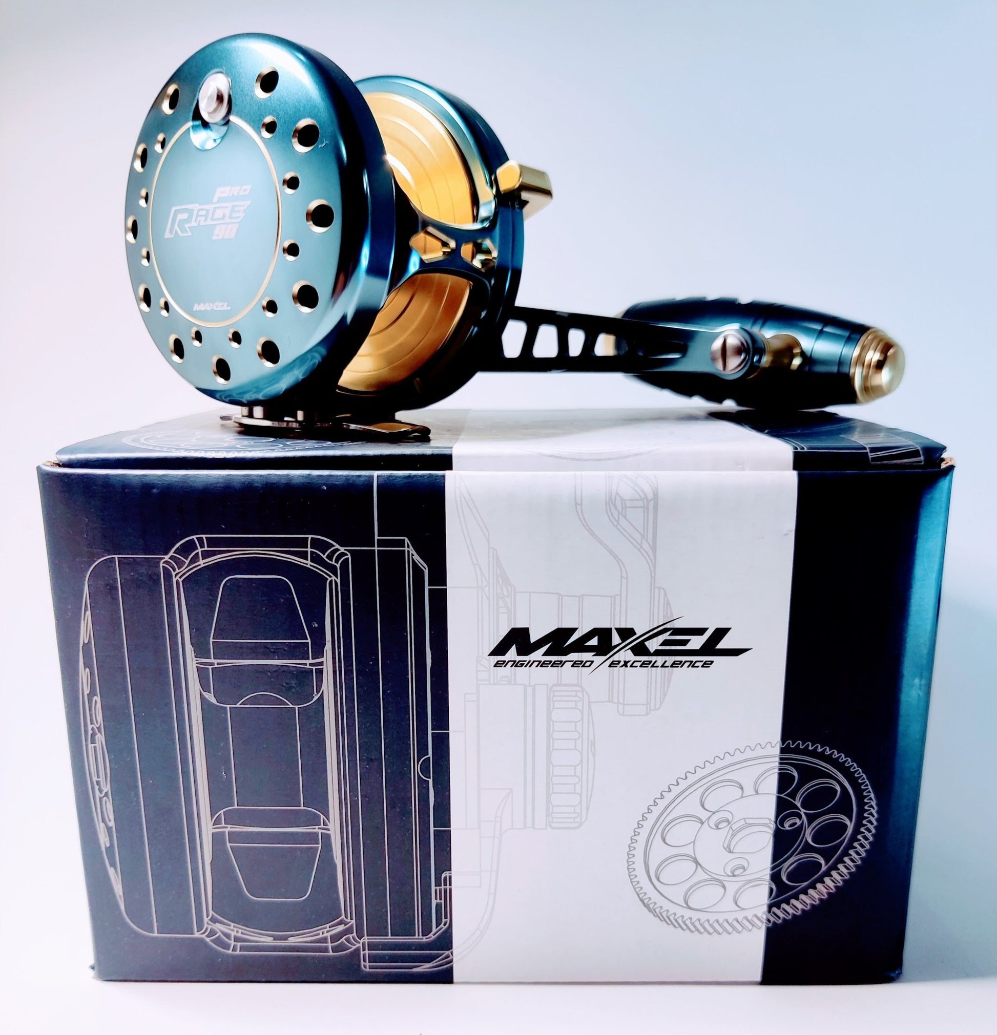 Maxel Rage Pro 90 Reel (RH) - FLASH SALE_Fishing Reel_SPJigging.com