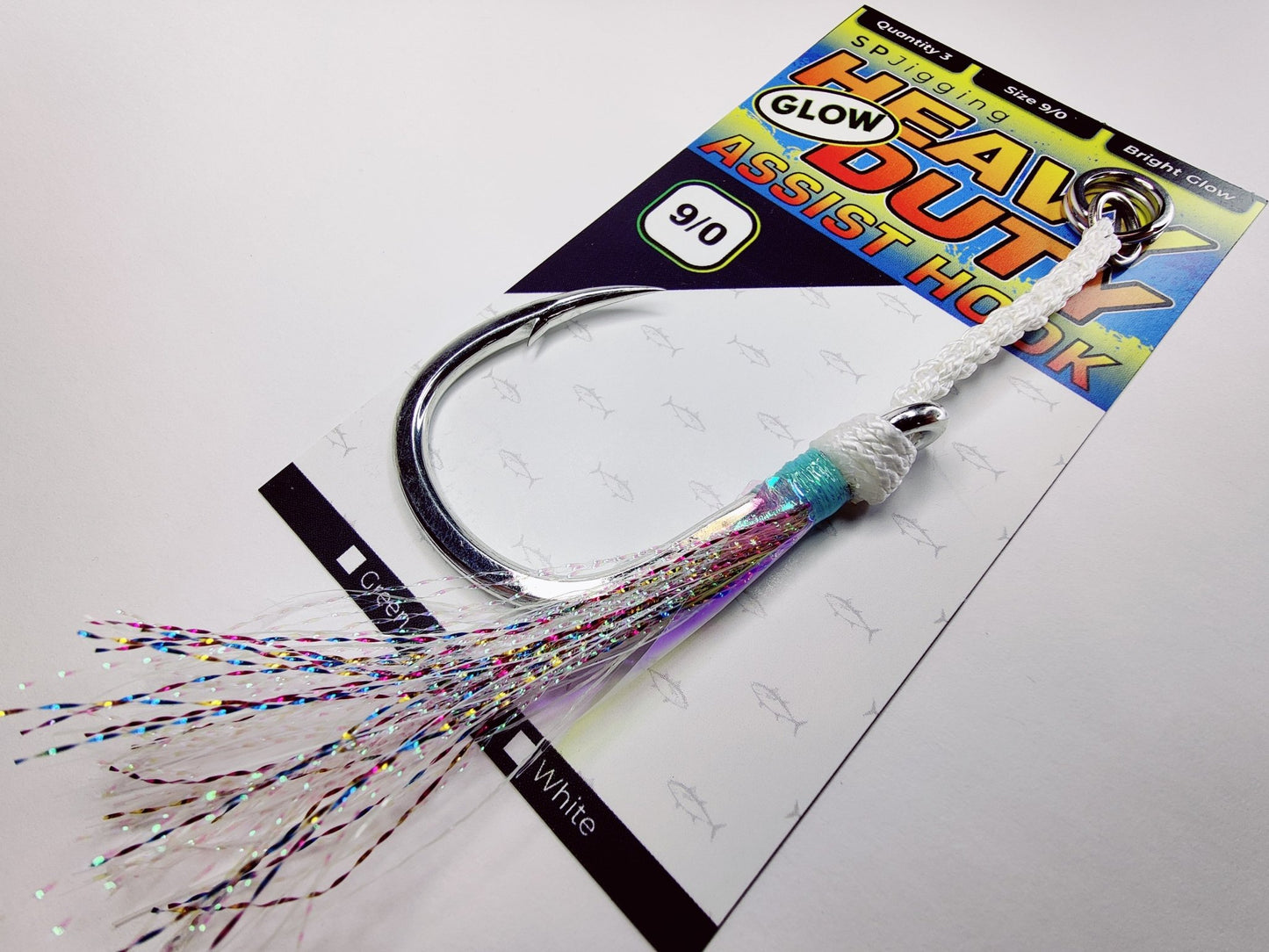 Quick Rig Heavy Duty Jigging Leader with Grommet Ring (Made to Order)__SPJigging.com