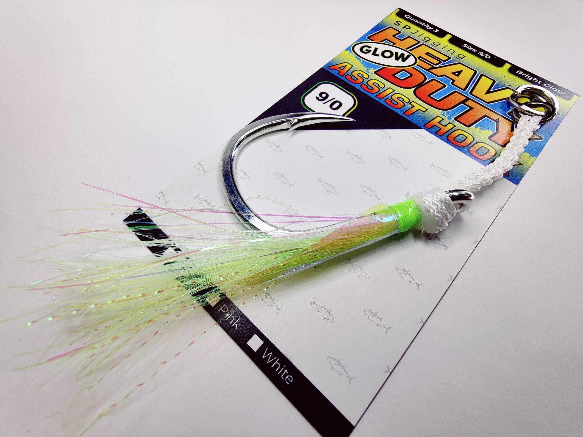 Quick Rig Heavy Duty Jigging Leader with Grommet Ring (Made to Order)__SPJigging.com
