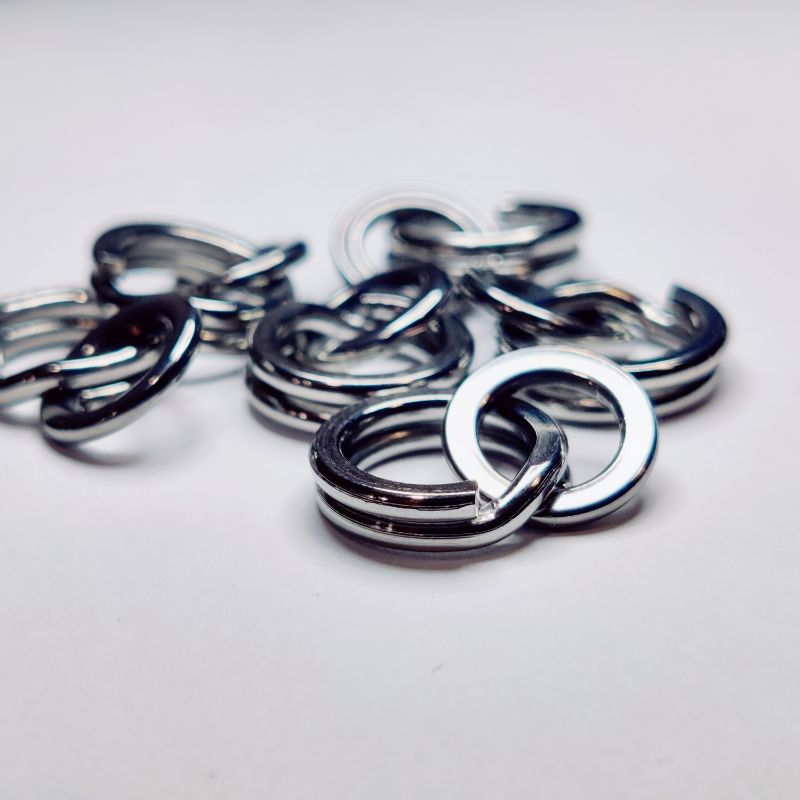 Mustad DLSS06-6-7 Stainless Steel Jigging Ring