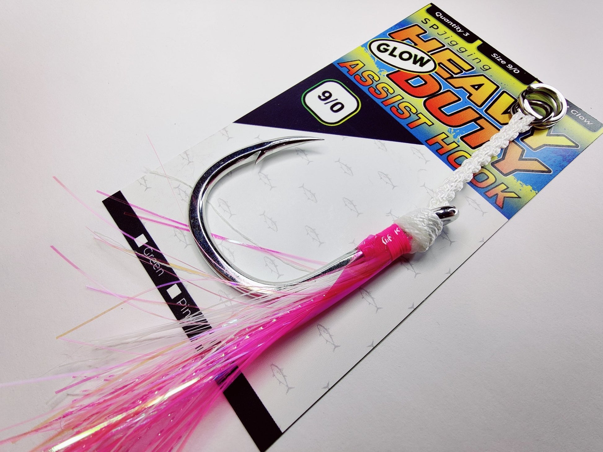 Quick Rig Heavy Duty Jigging Leader with Grommet Ring (Made to Order)__SPJigging.com