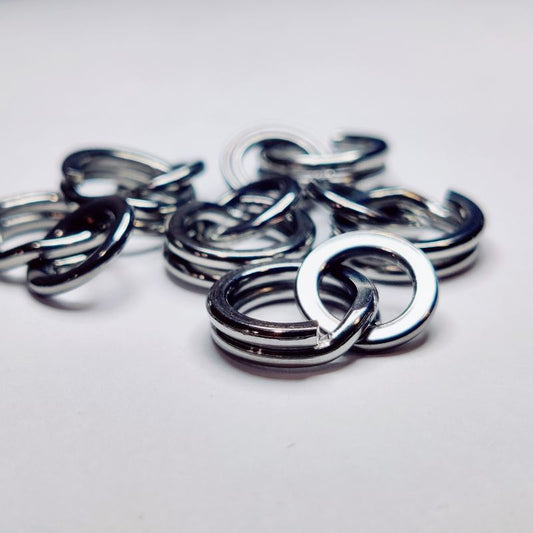 Solid Ring with Split Ring__SPJigging.com